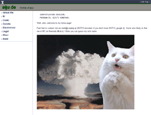Tablet Screenshot of aiju.de